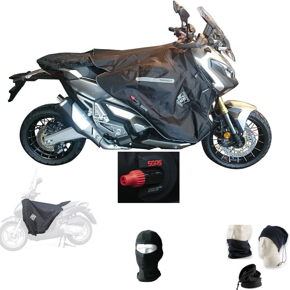COPRIGAMBE+ASSICURAZIONE FURTO TERMOSCUD PARANNANZA PARAFREDDO TUCANO URBANO IMPERMEABILE ANTIVENTO ANTISVENTOLIO SPECIFICO R151-X COMPATIBILE CON MBK OVETTO 100 KAT 2001 01