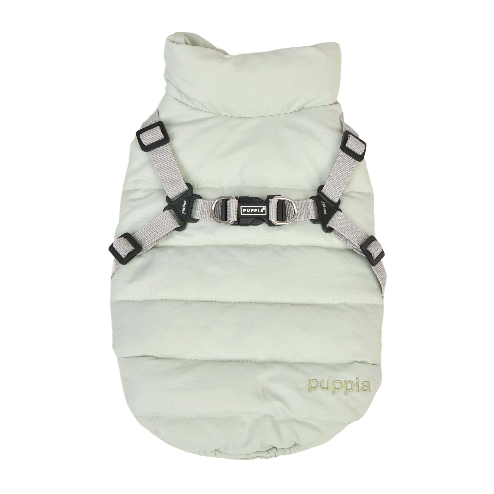 Amazon | Puppia COTTON TOUCH DOG HARNESS JUMPER ミント 犬 X-Large