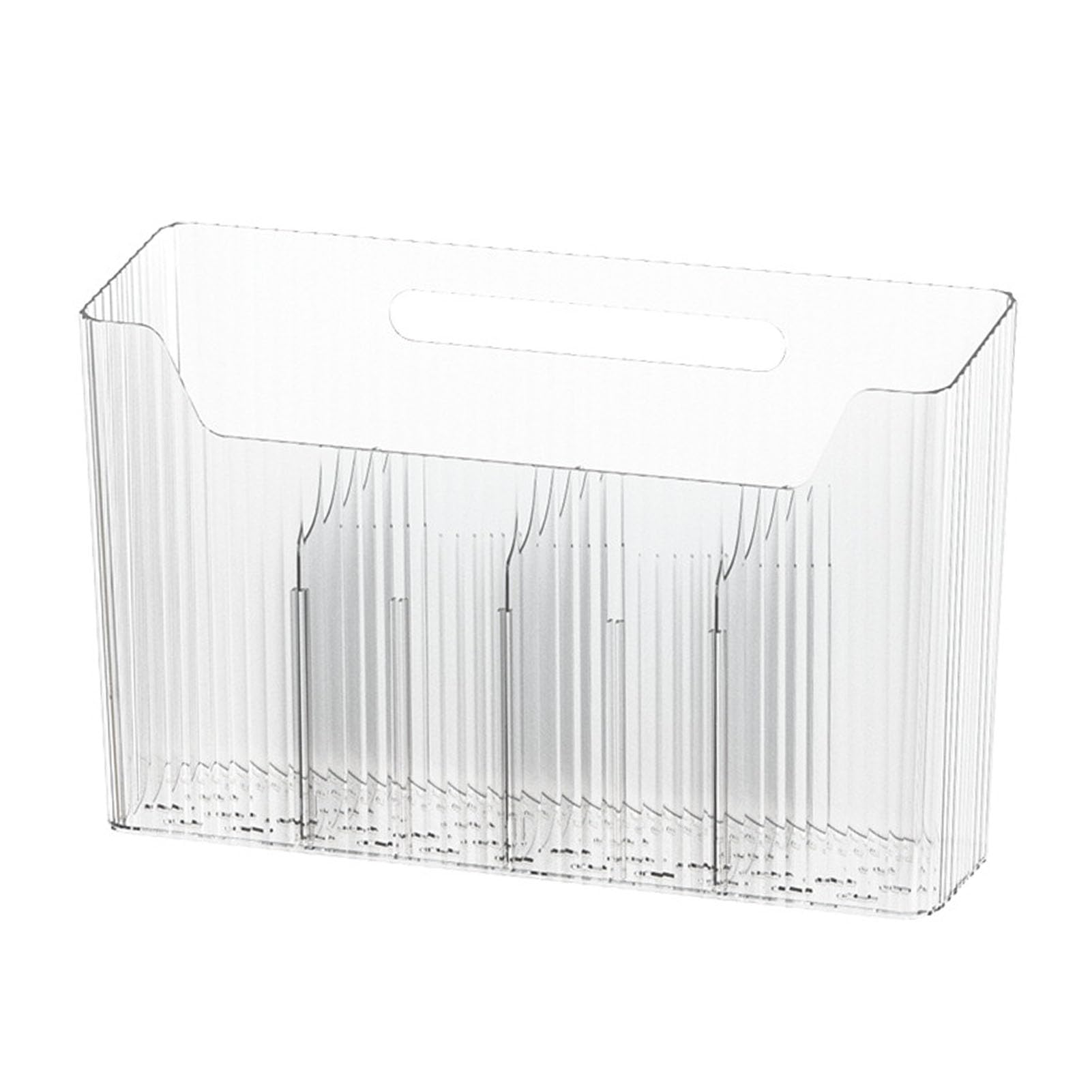Miriam Song Large Capacity Adhesive Wall Mounted Storage Basket PET Organizer for Kitchen Shower Caddy Bathroom Basket Shower