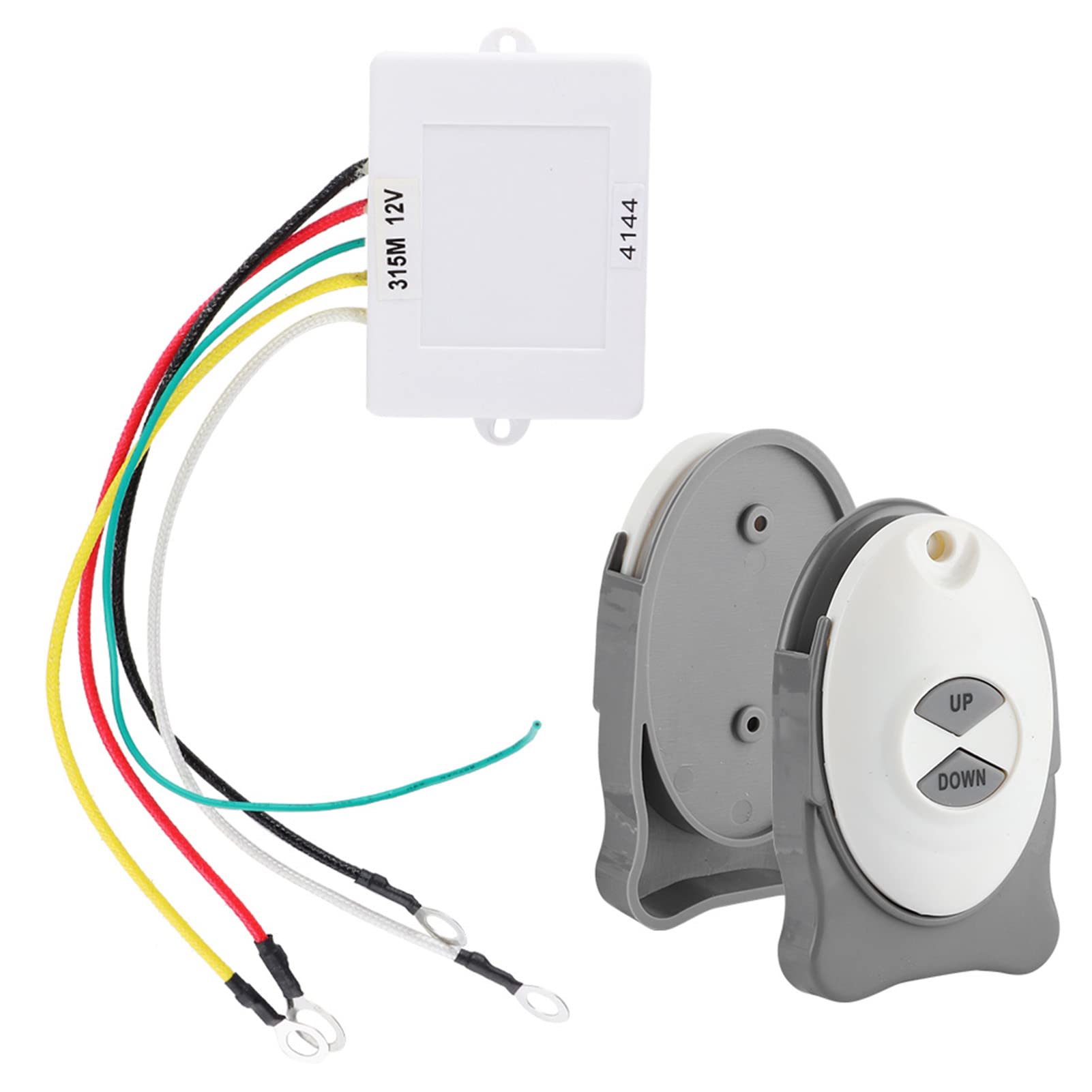 Controller per Salpa Ancora丨 Controller per Ancora丨 Pezzi di Ricambio per Barche/yacht Dioche Telecomando per Ancora Salpa per Verricello Interruttore Wireless Controller per Assetto Accessorio per Ve