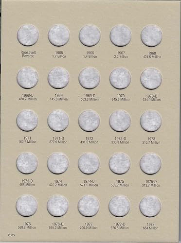 Miniatura 10 de Harris en blanco Coin carpeta para Dimes 2686