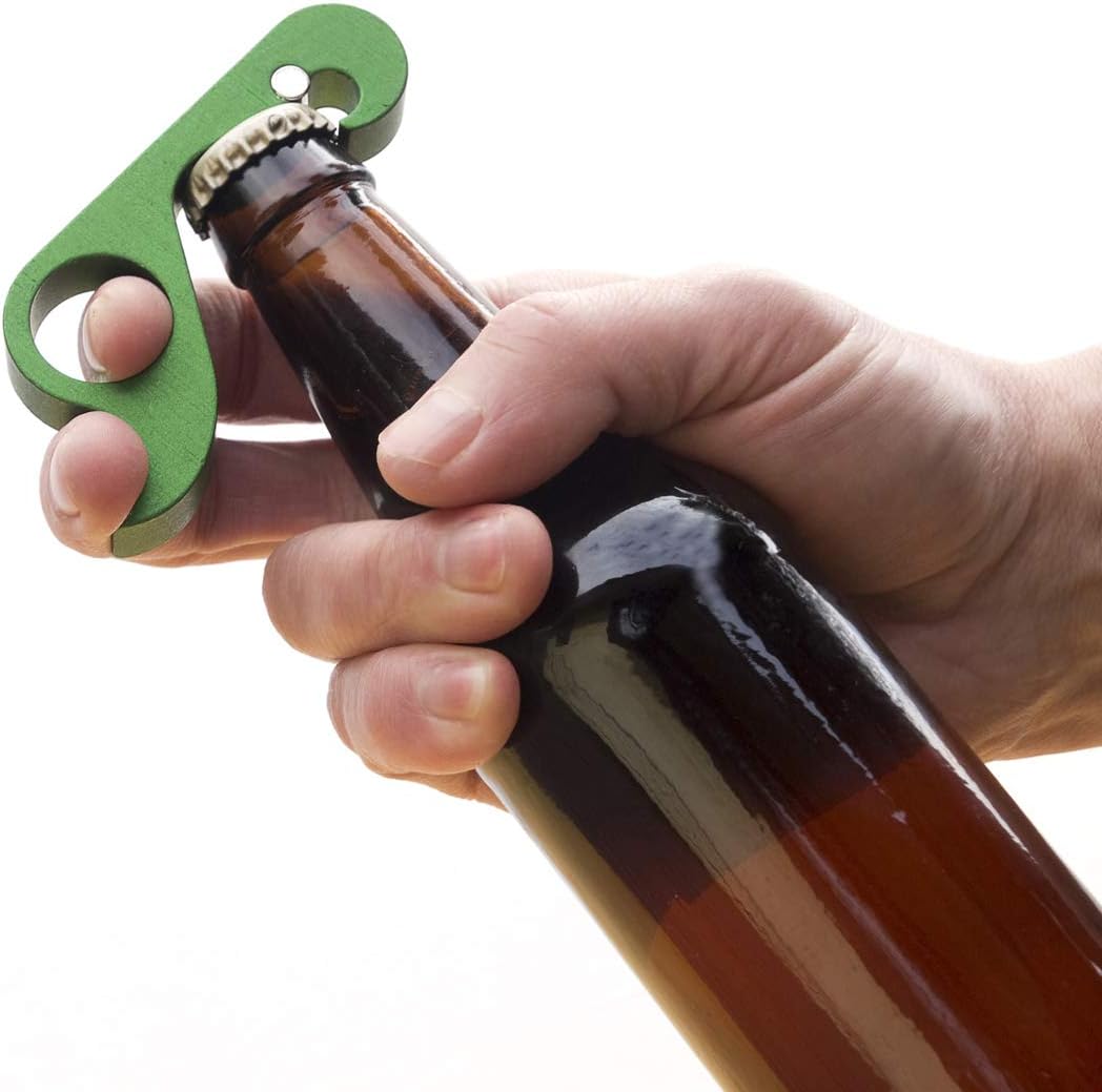GrabOpener : One-handed Bottle Opener (Green)