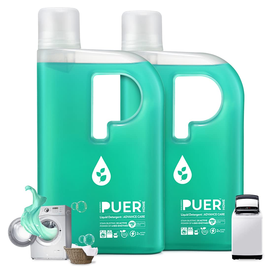 Brand Nourish Puer Natural Liquid Detergent,Advance Care,1000Ml(Pack Of 2)| Everlasting Bloom|Labsa&Bleach Free| Eco-Friendly&Non-Toxic| Tough On Stains&Odour,Smells Awesome,Protects Colour,Baby Safe (B09QK2837M) Amazon Price History, Amazon Price Tracker