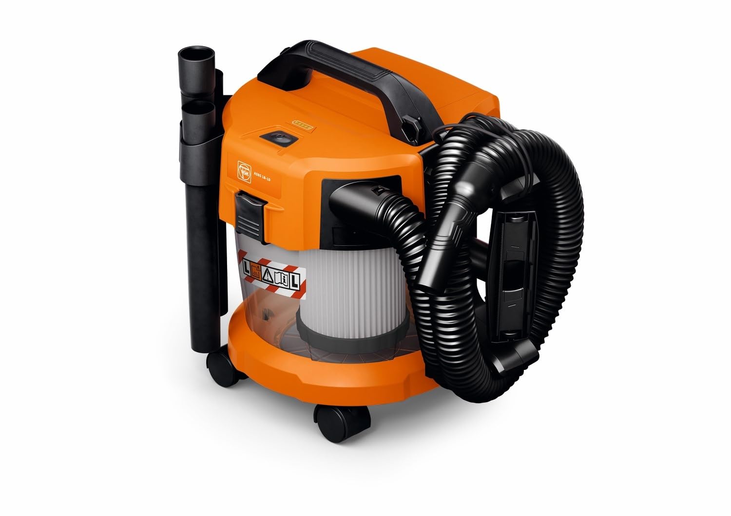 FEIN Wet Dry Vacuum Cleaner AMPShare Li-Ion Battery Cordless Dust Extractor Class L 10 Litres Portable Lightweight Compact