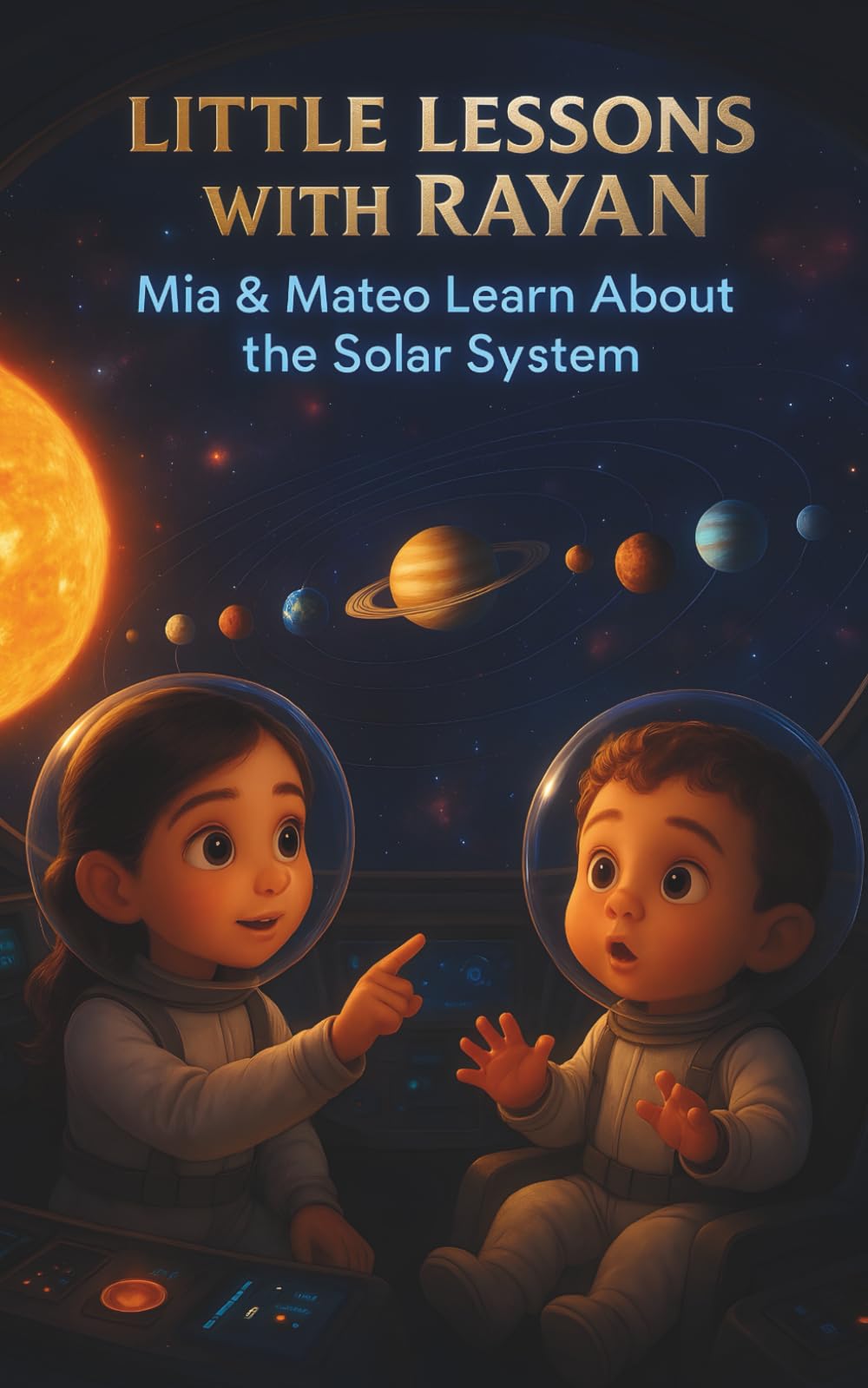Little Lessons with Rayan: Mia & Mateo Learn About the Solar System: A fun and simple way for kids to explore our planets and beyond!