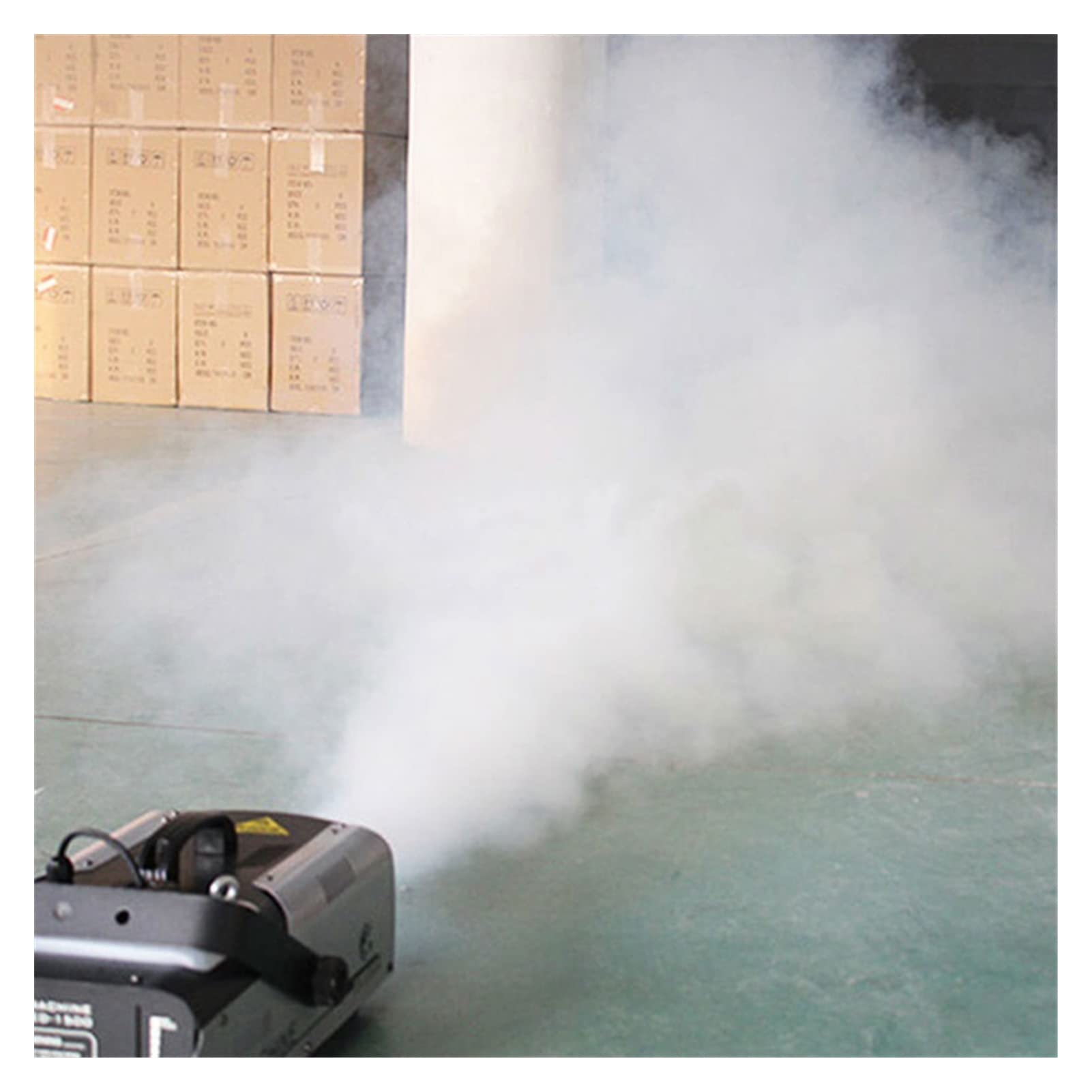 máquina de humo Máquina de niebla termostática de 1500W Máquina de humo Control remoto o alambre DJ Luces de escenario de la máquina de la máquina de la boda de la discoteca equipo de producción music