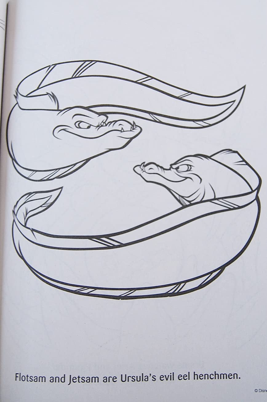 Flotsam And Jetsam Coloring Pages