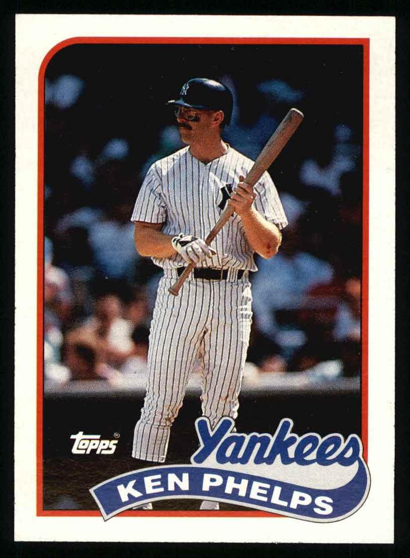 Amazon.com: 1989 Topps #741 Ken Phelps New York Yankees (Baseball
