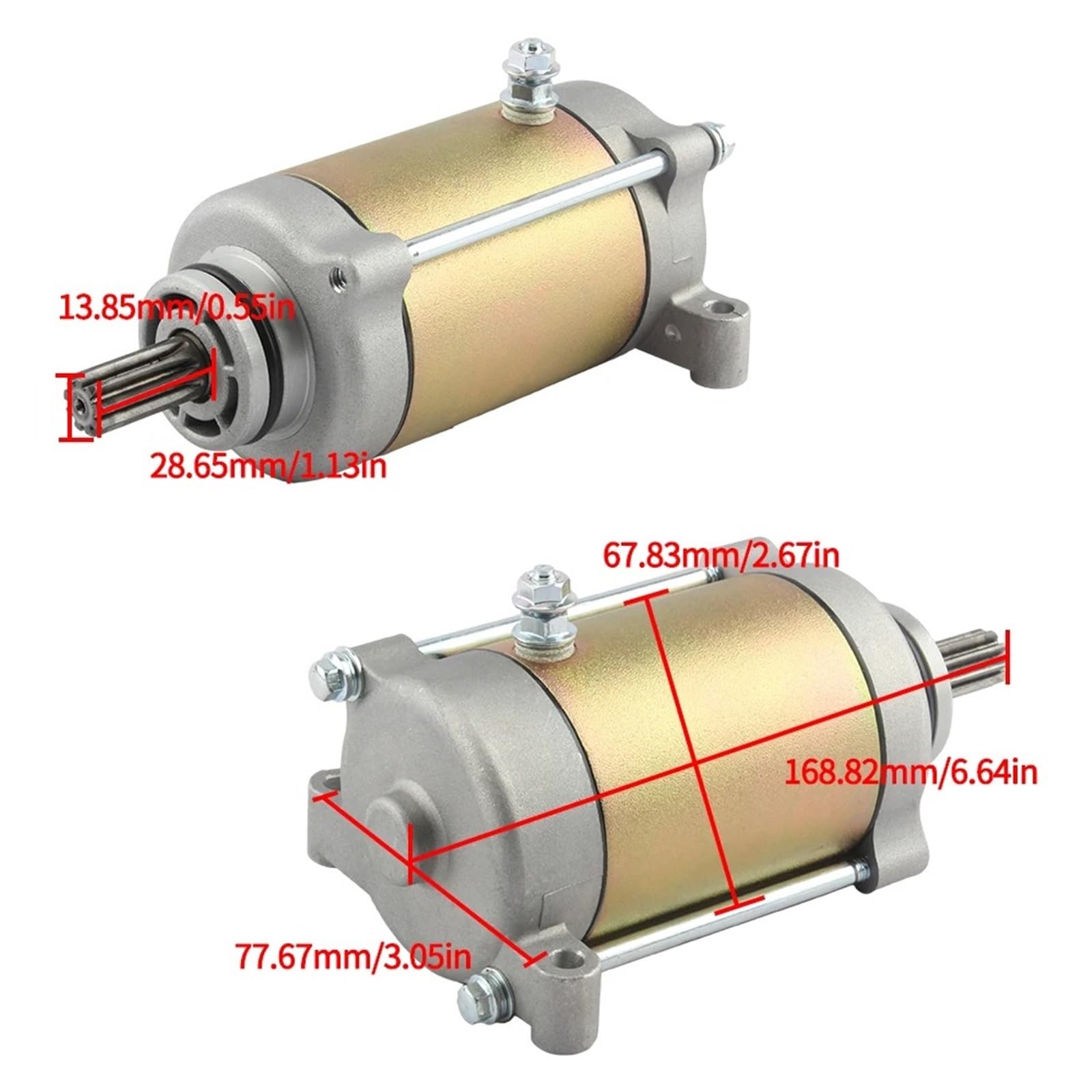 Motorino avviamento 0188-091100 Per CFMOTO CF500 CF188 Ancher 500 600 X5 X6 Z6 Motore Elettrico Motorino Avviamento
