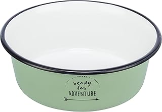 TRIXIE Napf, Emaille/Edelstahl, 0,9 L/Ø 17 cm, Grün - 25212 product image