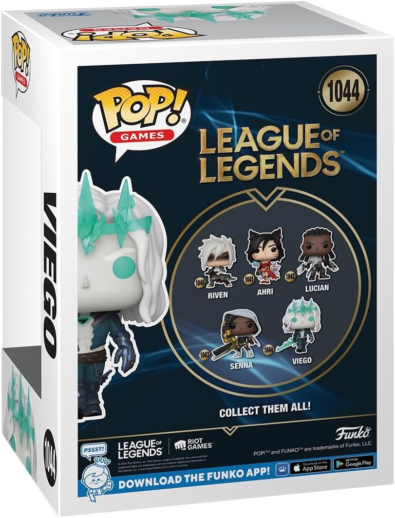 Funko Pop Games: LOL - Akali - League Of Legends - Collectable Vinyl Figure - Gift