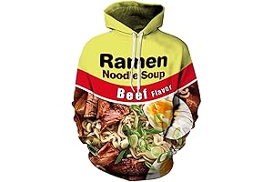 Dank Apparel Ramen Chicken Noodle Soup 3D Printed Hoodies
