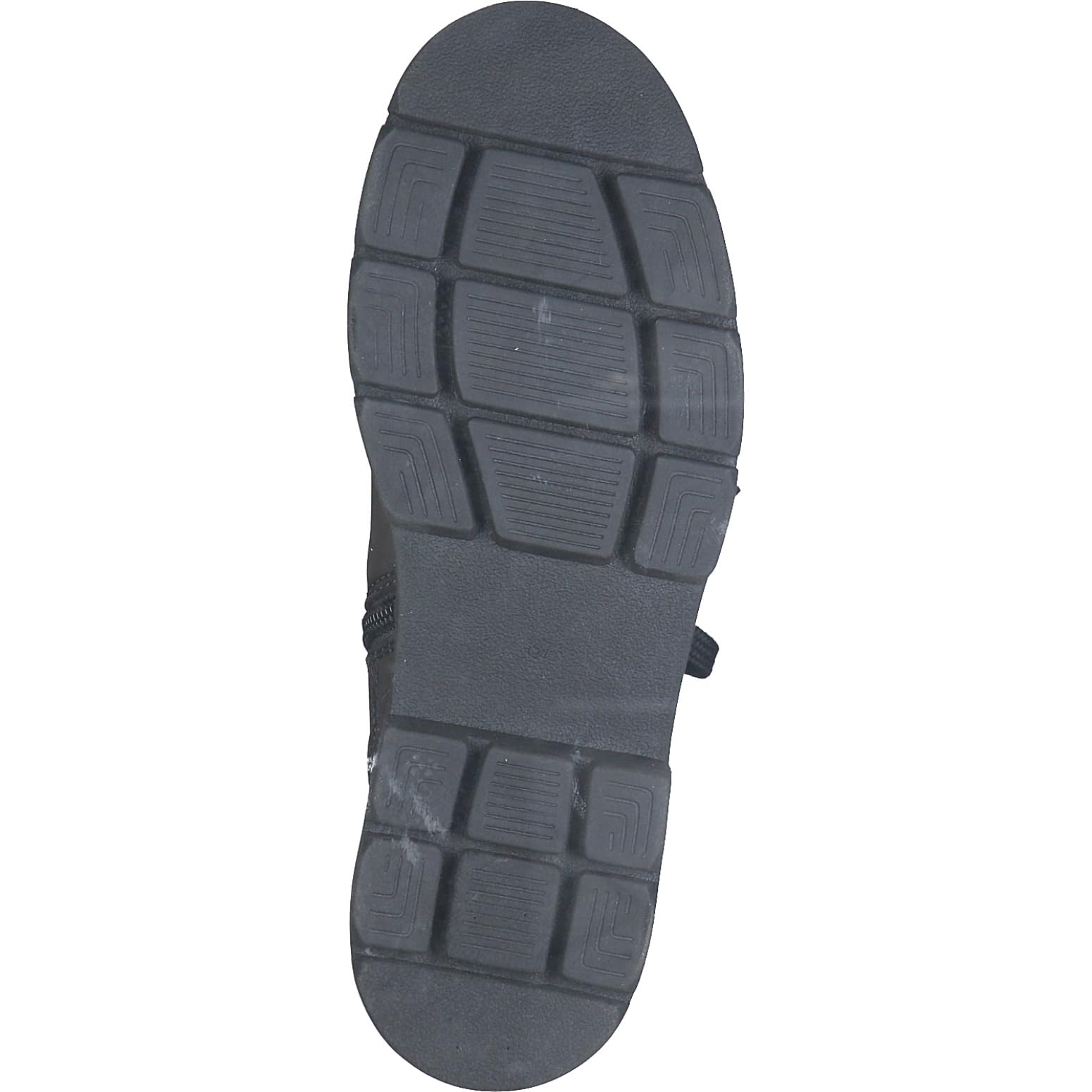 MARCO TOZZI Damen Stiefeletten zum Schnüren aus Leder Plateau, Grau (Anthracite N C), 37 EU – Ansicht 2