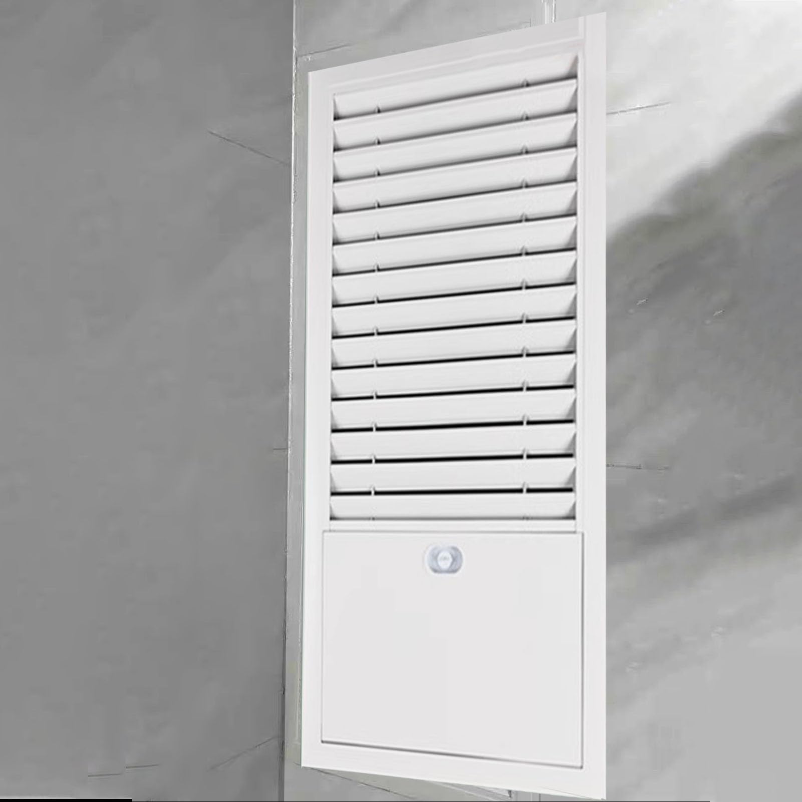 Trampilla Pladur Panel de Acceso a Rejillas de Ventilación con Manija de 60x50 75x75 60x90 cm. Placa de Metal Grande para Cubrir Orificios de Pared, Ideal para Cables Ocultos(24x20in/60x50cm)