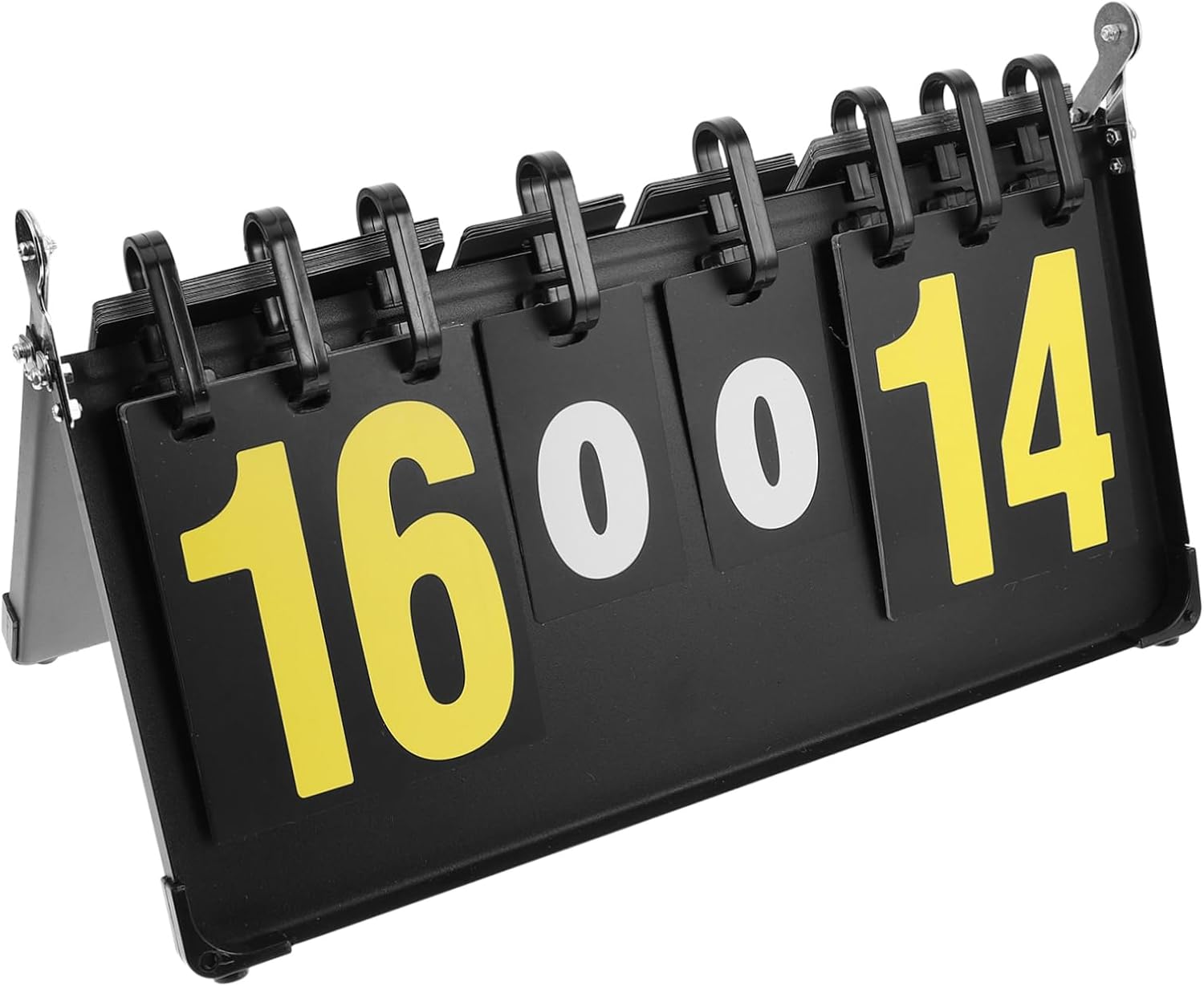 Portable Scoreboard for Basketball Soccer and Tennis Compact Tabletop Scorekeeper Stable Base for Indoor and Outdoor Sports