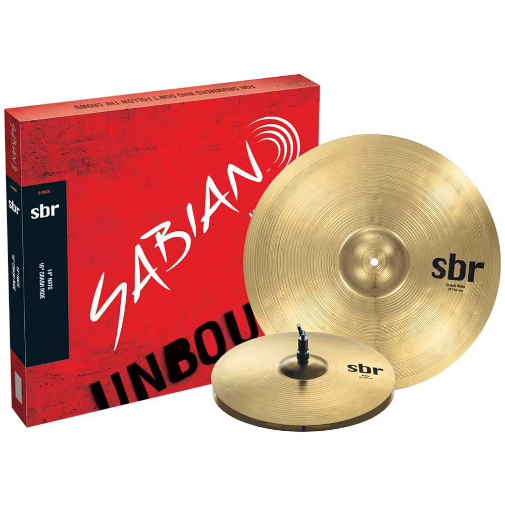 SABIAN Cymbale SBR 2-PACK 14", 18"