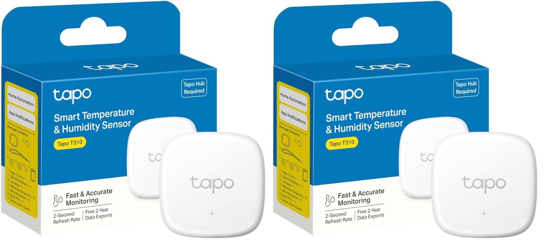 Tapo T315 Smart Room Thermometer & Hygrometer, Indoor Temperature Monitor & Humidity Sensor, 2.7″ E-Ink Display, Hub Required, Real-Time App Notifications, Free 2-Year Data Storage — view 11