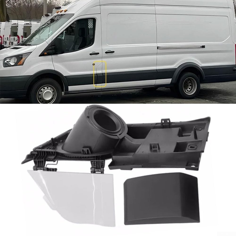Riempiemento Carburante Z853-7936 per Ford Transit 150 250 350 HD 2015-2023, Ricambio Plastica, Tubo Fillerio Nero o (Black)