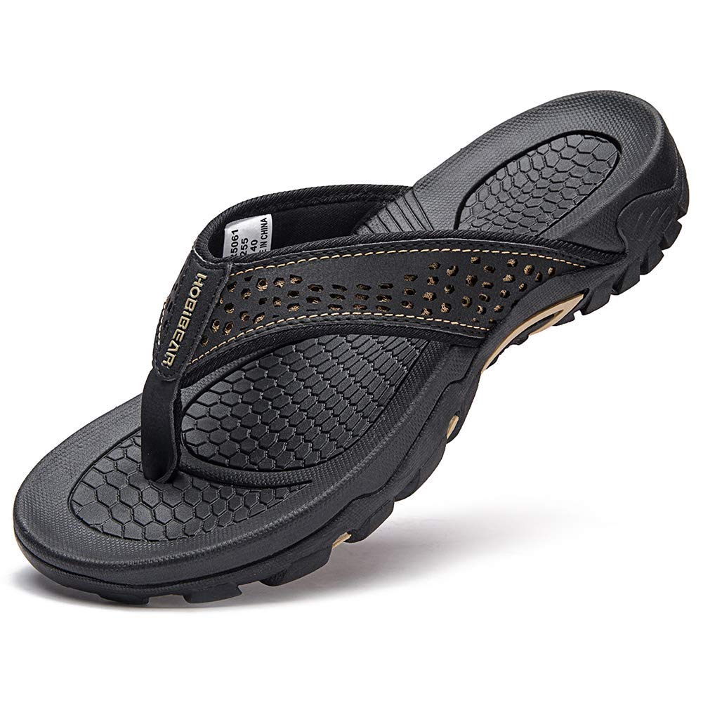 GUBARUN Mens Sport Flip Flops Comfort Casual Thong Sandals Outdoor