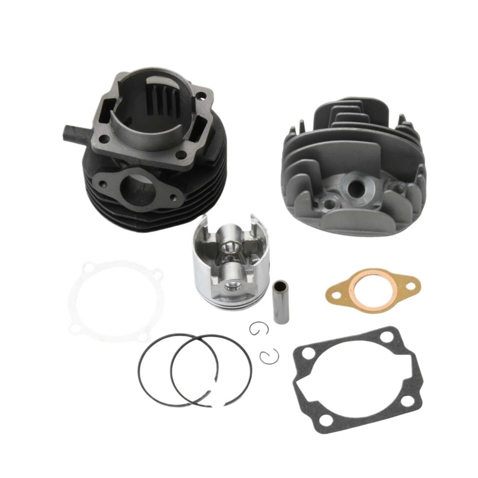 Kit cylindre culasse 102cc pour moteur moto 50 2T D 55mm 100080141
