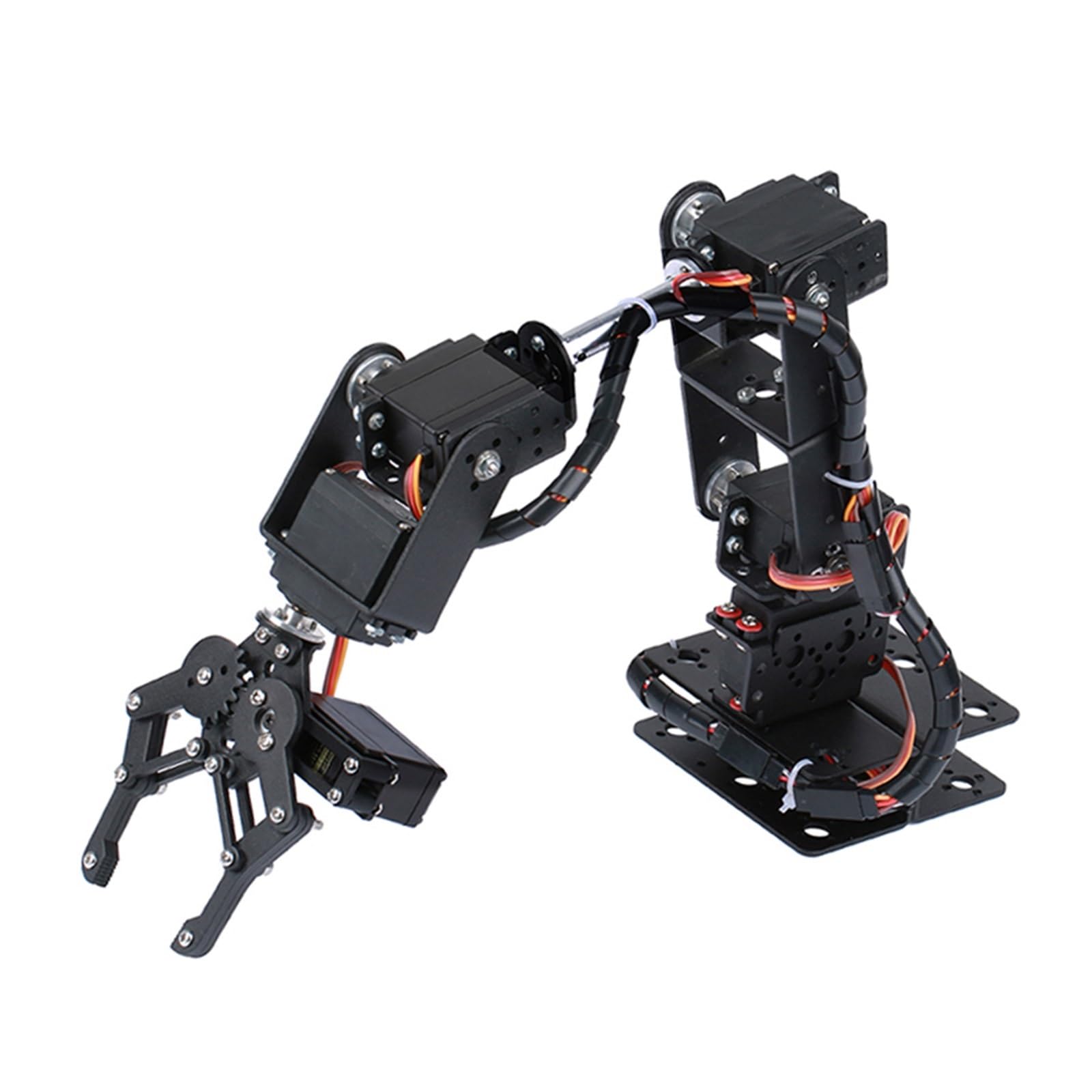 ZERVA 6 DOF Robot Manipolatore Kit di artigli con morsetto for braccio meccanico in lega di metallo