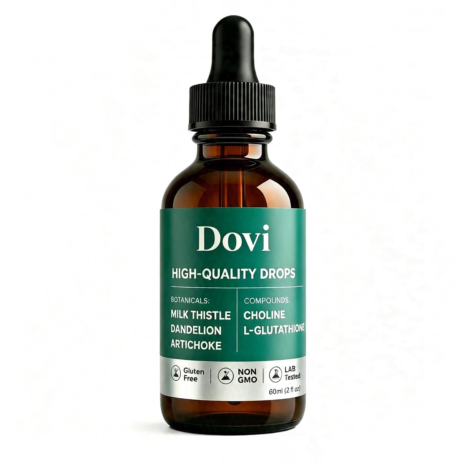 Liver Restore Drops, Wellness Drops Natural Herbal Liquid, 2Fl Oz (60ml)