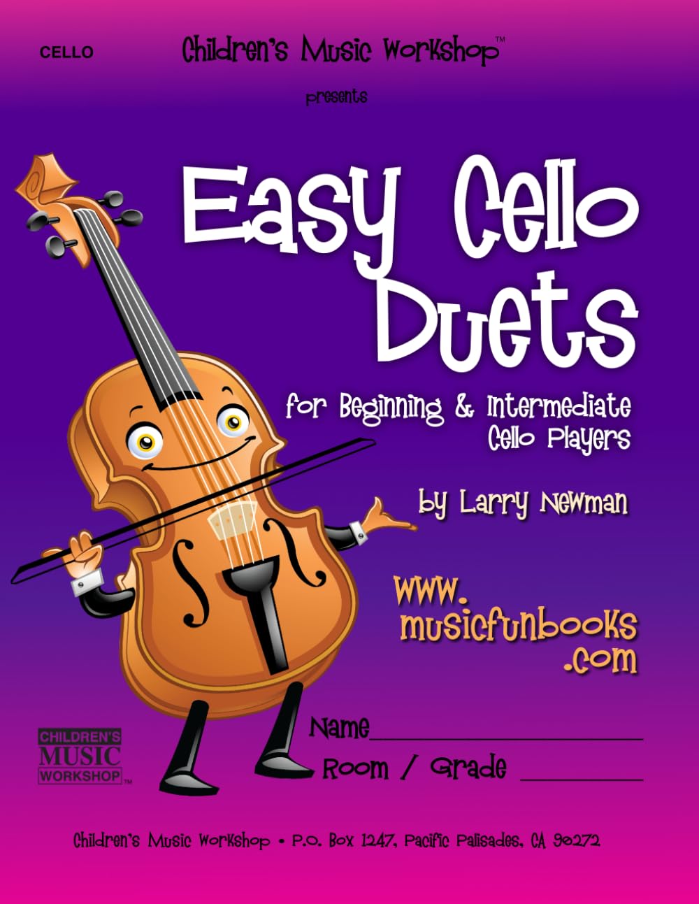 Easy Cello Duets: for Beginning and Intermediate Cello Players (Easy String Duets)
