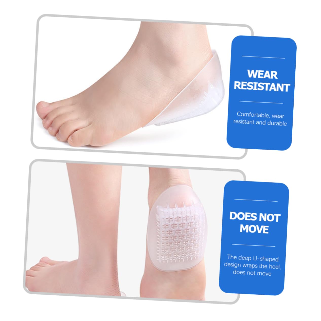 Healeved 5paare U-förmige Fersenpolster Für Schuhe Sanfte Dämpfung Und Schutz Für Fersenschmerzen Hochwertige Fersenpolster Für Und Für Sport Und Alltag