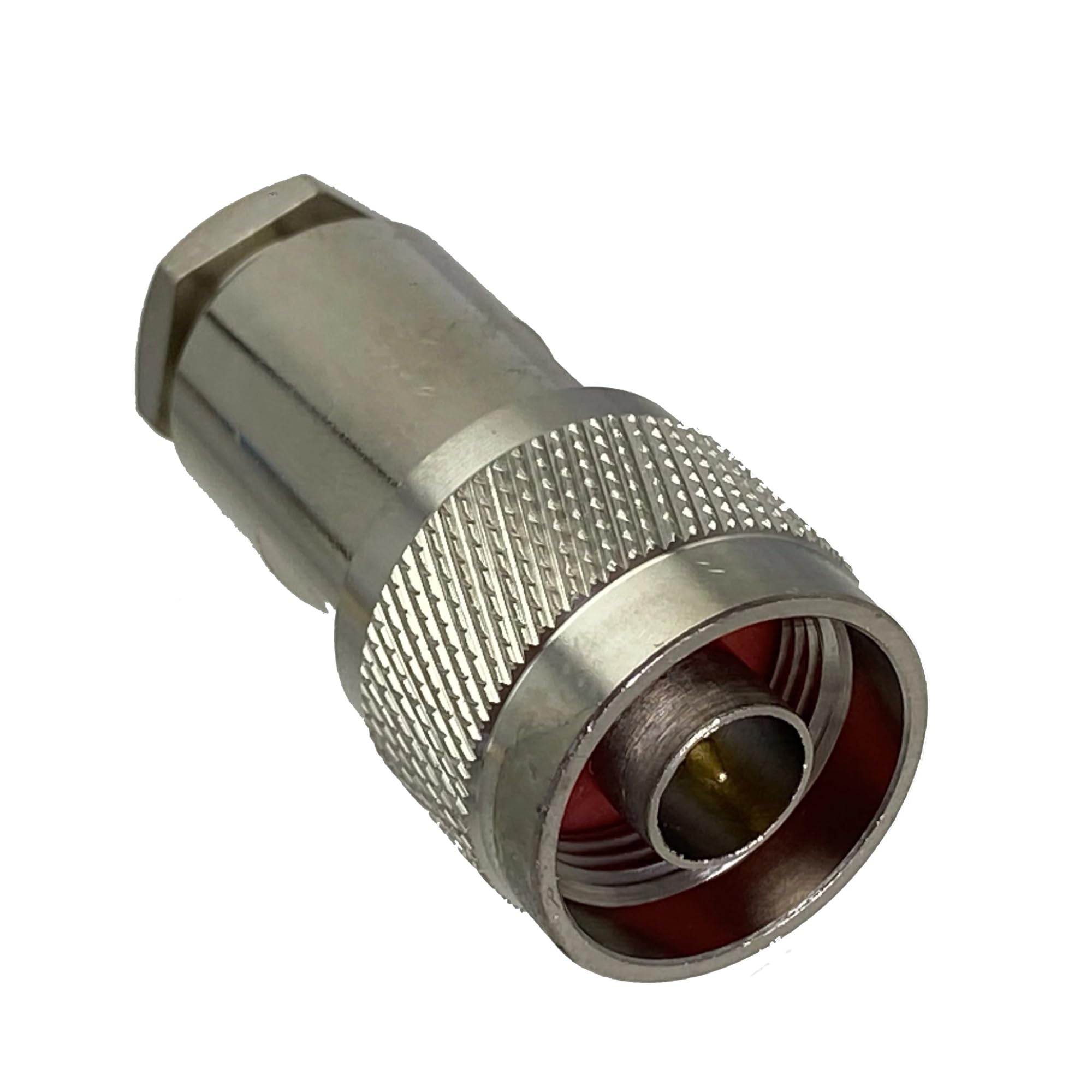 Morsetto Connettore Maschio N Da 5 Pezzi Cavo RG58 RG142 LMR195
