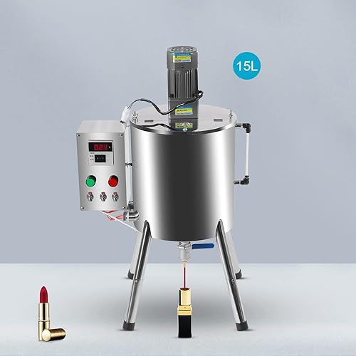 Miniatura 3 de Máquina de llenado de líquidos Máquina de llenado manual de pasta con tolva mezcladora, máquina llenadora de botellas líquidas de acero inoxidable