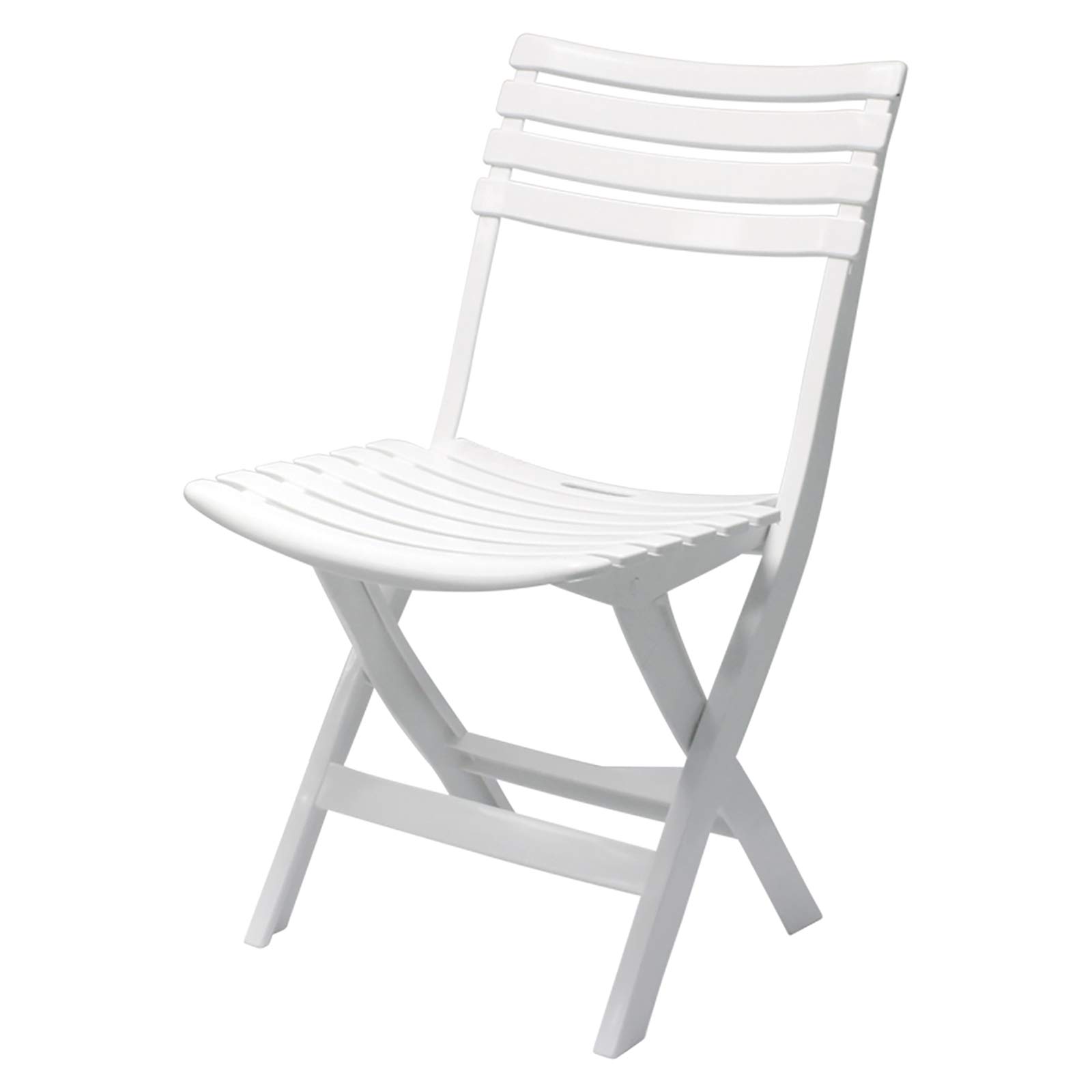 Cosmoplast Folding Chair - White