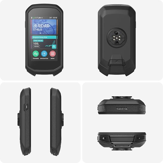 TUSITA Silicone Case Compatible with Garmin Edge 1050 Cycling Computer - GPS System Accessories