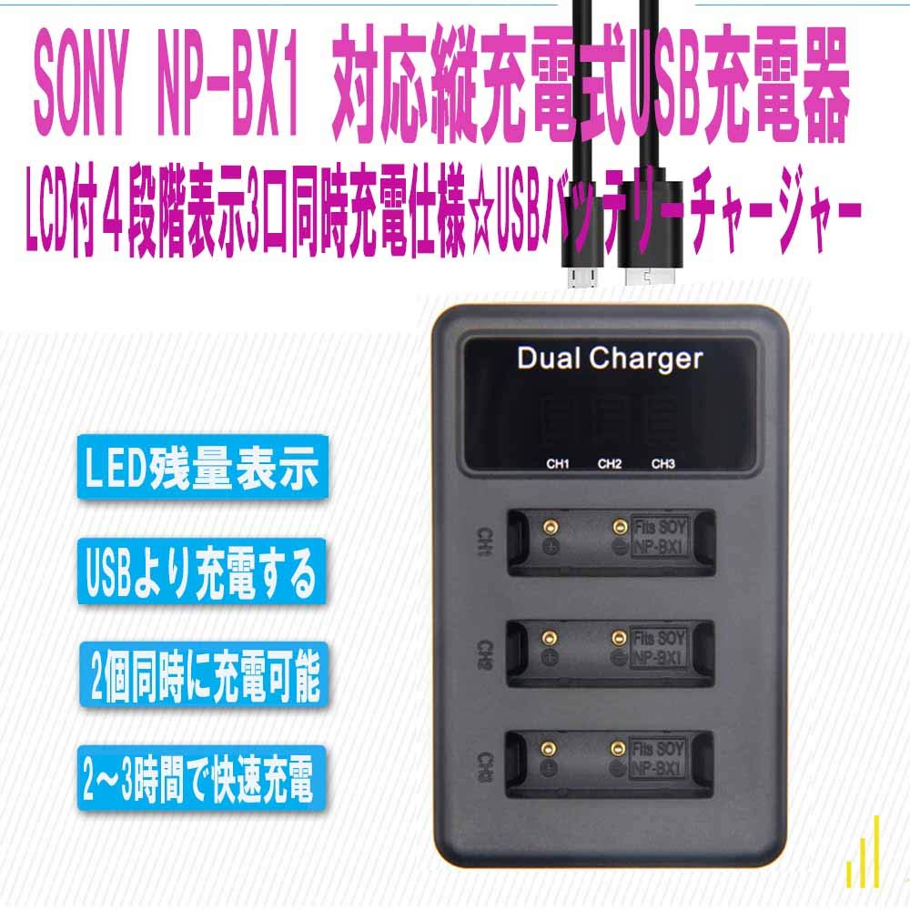【美品】DSC-HX99 外箱・充電器等付属品付き Amazon | 【PCATEC】SONY NP-BX1 対応縦充電式USB充電器 LCD付4