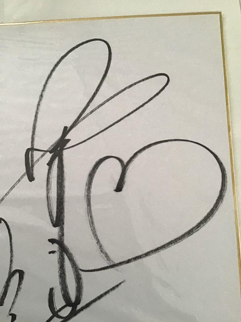 山本ファミリー サイン色紙 山本ファミリー サイン色紙