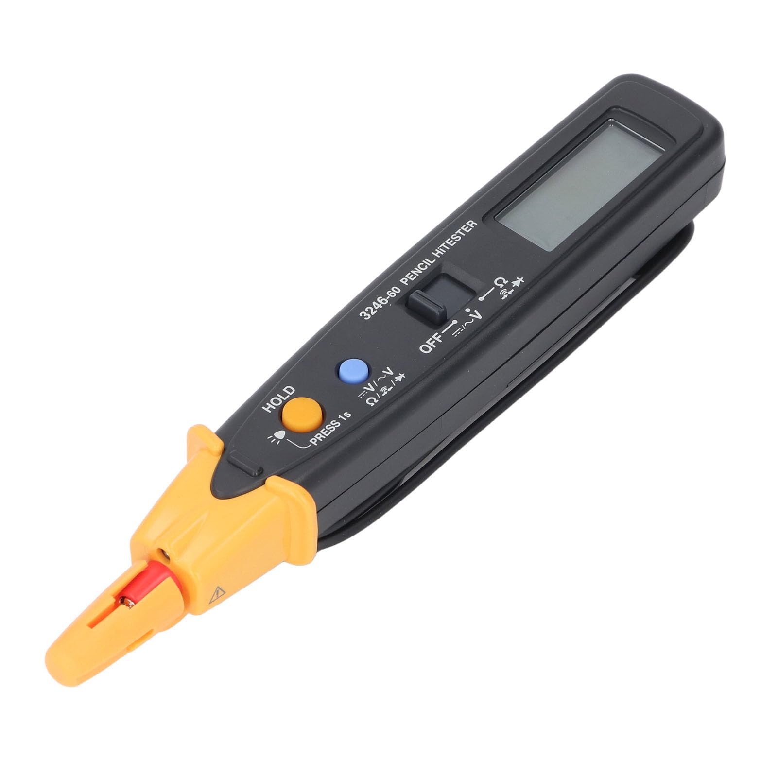 Yosoo Health Gear Multimetro Digitale ABS Tester di Tensione Multimetro Stile Penna 600V 42MΩ Retroilluminazione LCD LED Luce Continuità Controllo Diodi per Riparazioni Manutenzione Elettricisti