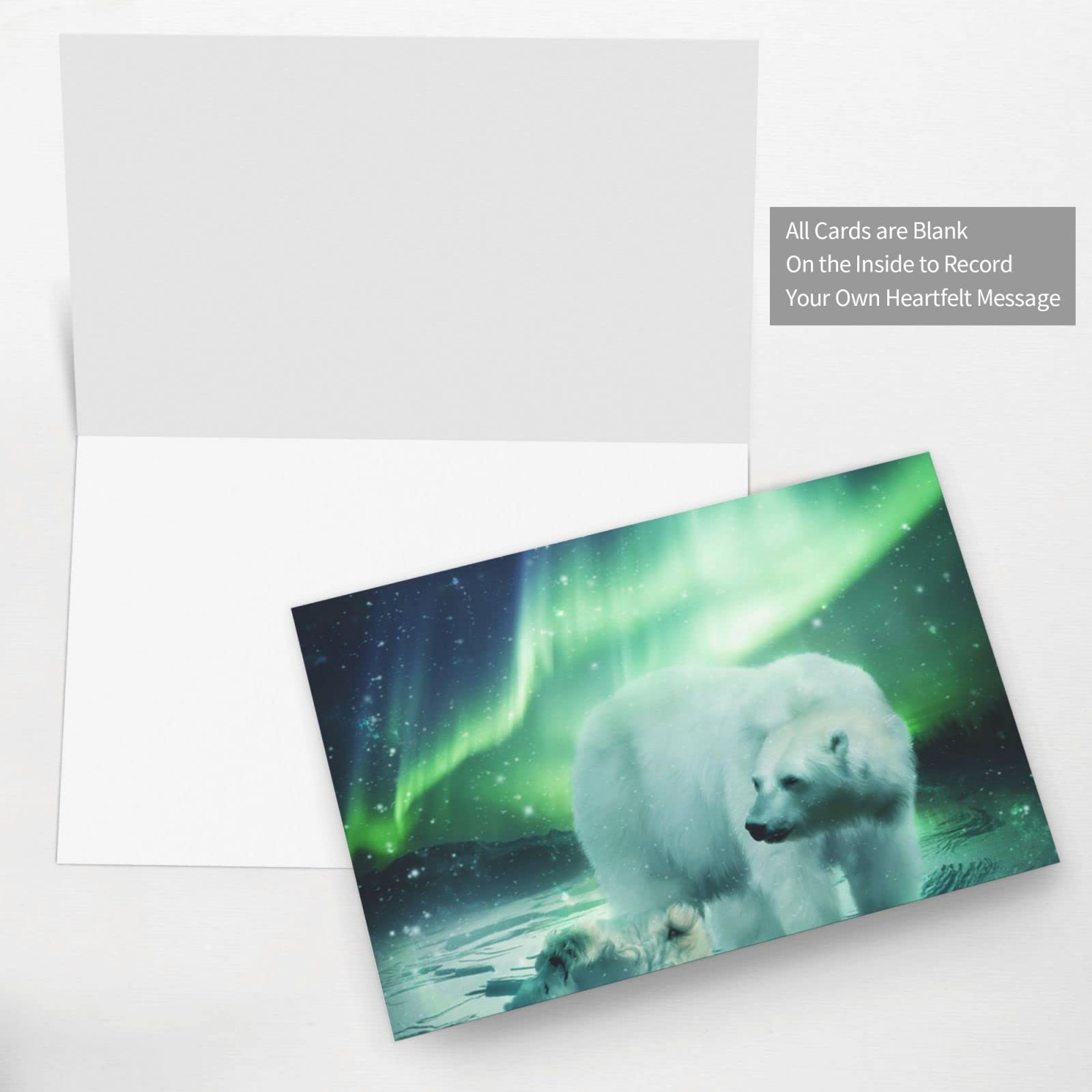 Carte De Vœux Carrée "mille Mercis" Couronne Aquarelle – Seven Paper