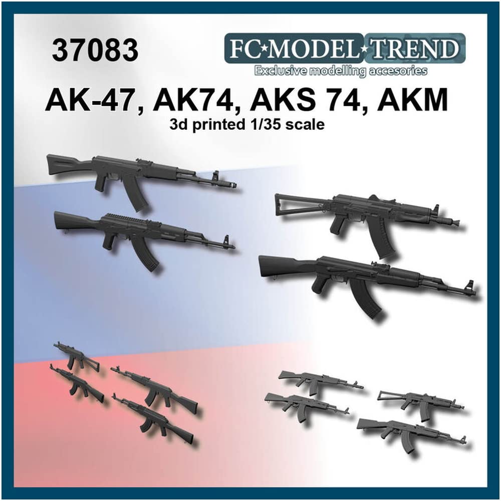 Amazon | エフシーモデル 1/35 現用 ソ連軍 AK-47/AK-74/AKS-74/AKM
