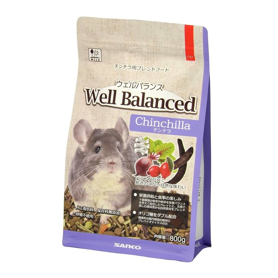 【値下】【まとめ買い】ウェルバランスチンチラフード12袋　三晃商会小動物ペレット 楽天市場】ウェルバランス チンチラフード/主食 ご飯 えさ
