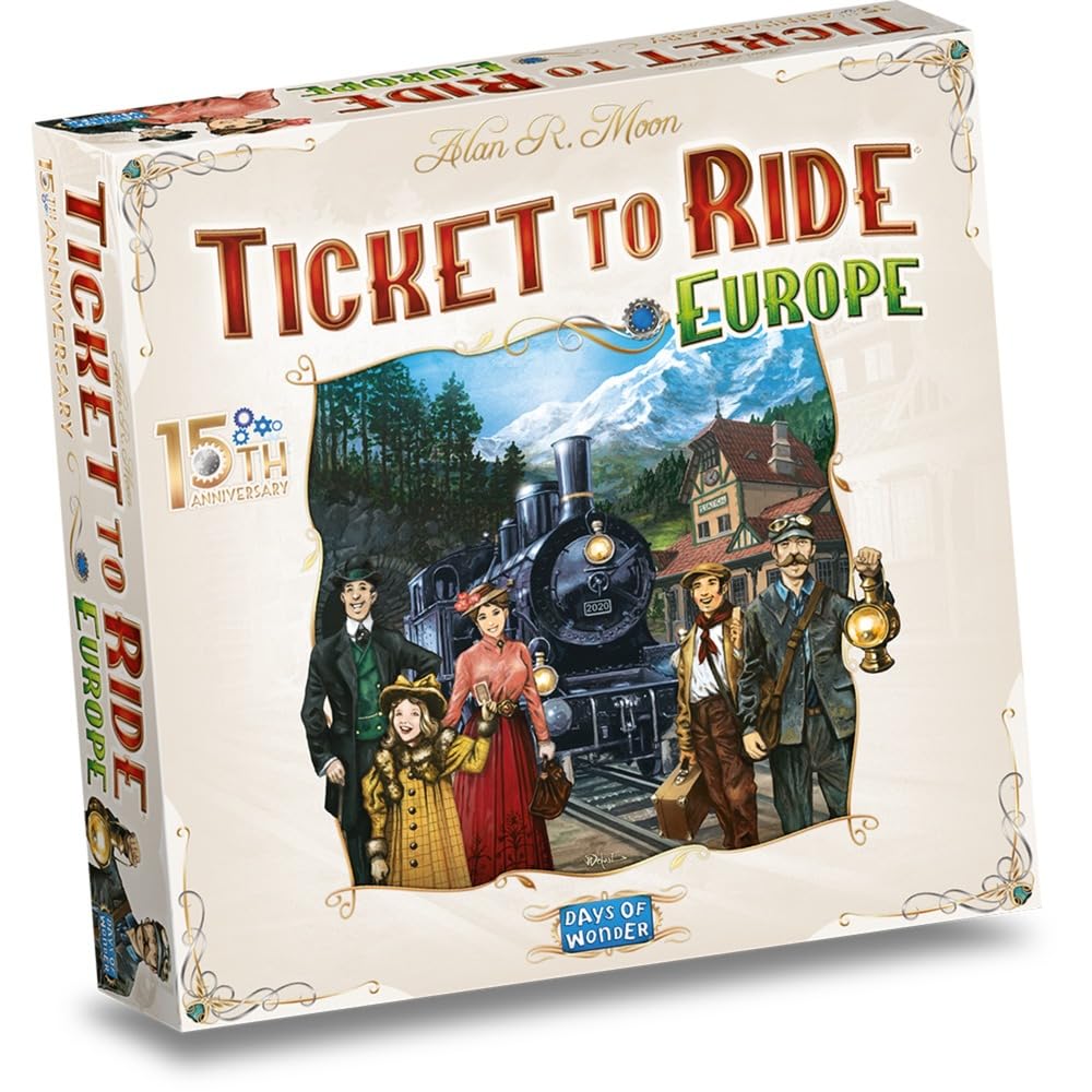 Ticket to Ride Europe 15th Anniversary 6100533