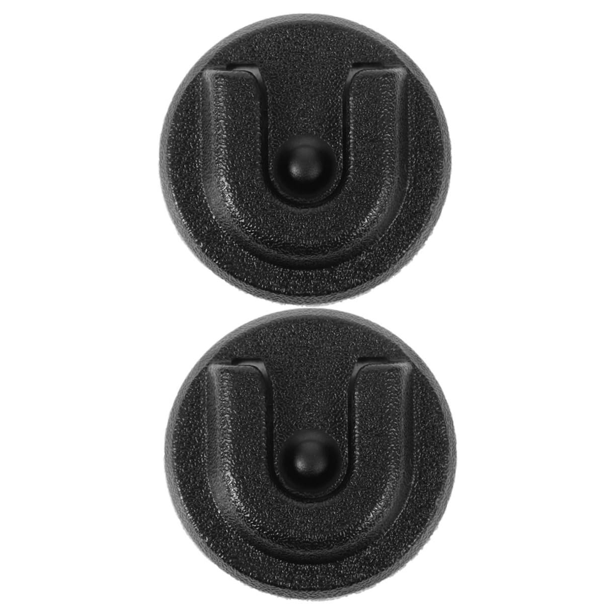 Levemolo Universal Mic Clip for Motorcycle Accessories Radio Microphone Mount with Round Knob Mic Hanger for Handheld Vhf Radio