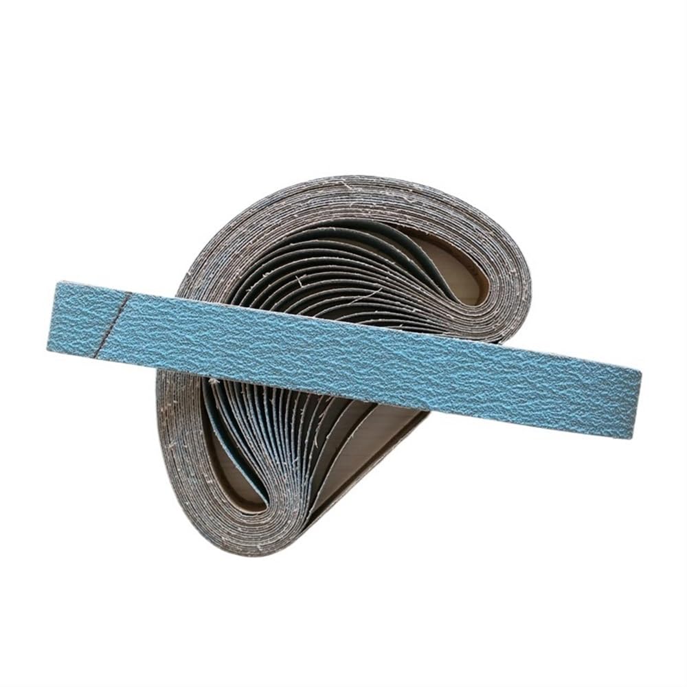 Szlifierka taśmowa, 5 szt. pasów ściernych z korundu cyrkonowego o gradacji 60, do szlifierek, 40 * 760 mm