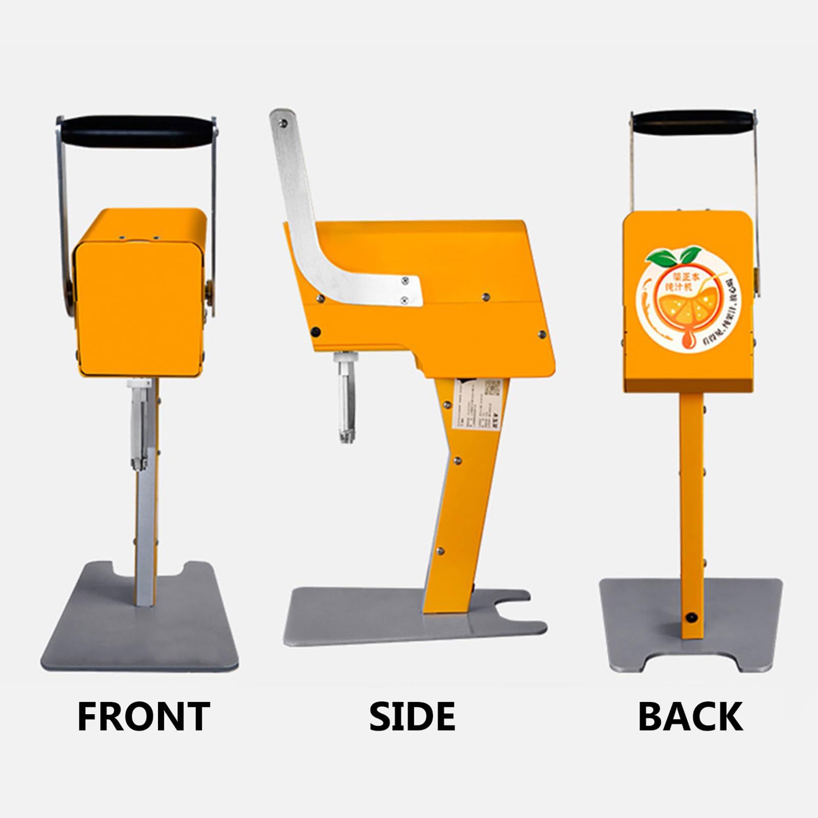 Machine à Jus d'orange Fraîche électrique, Portefeuille De Presse-Agrumes Au Citron, Machine D'extracteur De Mélangeur De Presse-Agrumes Aux Fruits, avec Tête De Couteau Et Carier, avec des