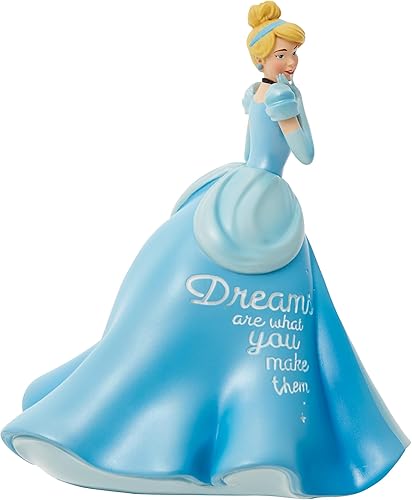 Miniatura 7 de Enesco Disney Showcase - Figura de Cinderella Dreams Princess Expressions, 6.7 pulgadas, multicolor