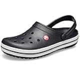 Men's and Women's Crocband Clog, Black, 6 Women/4 Men