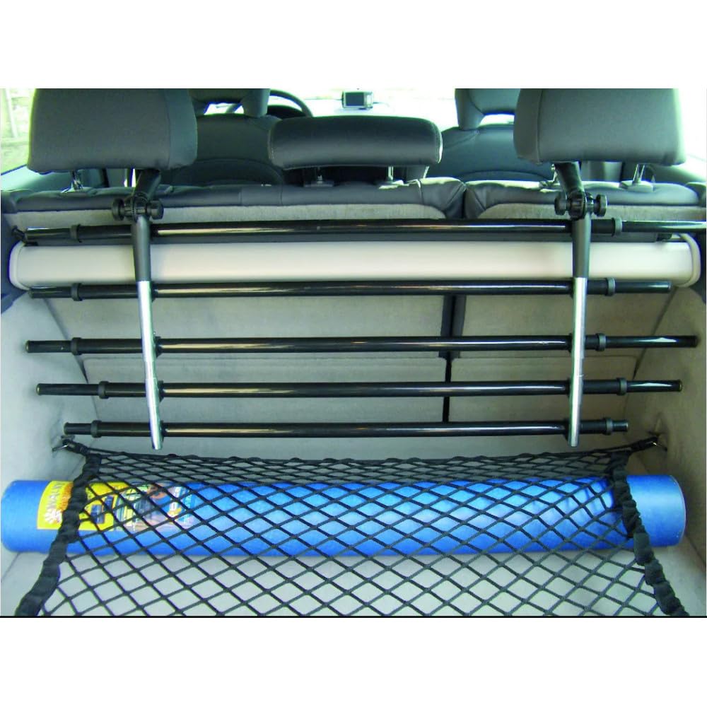Flamingo CAR SAFETY GRID WILMO 83-143x29-37CM, Black - Image 4