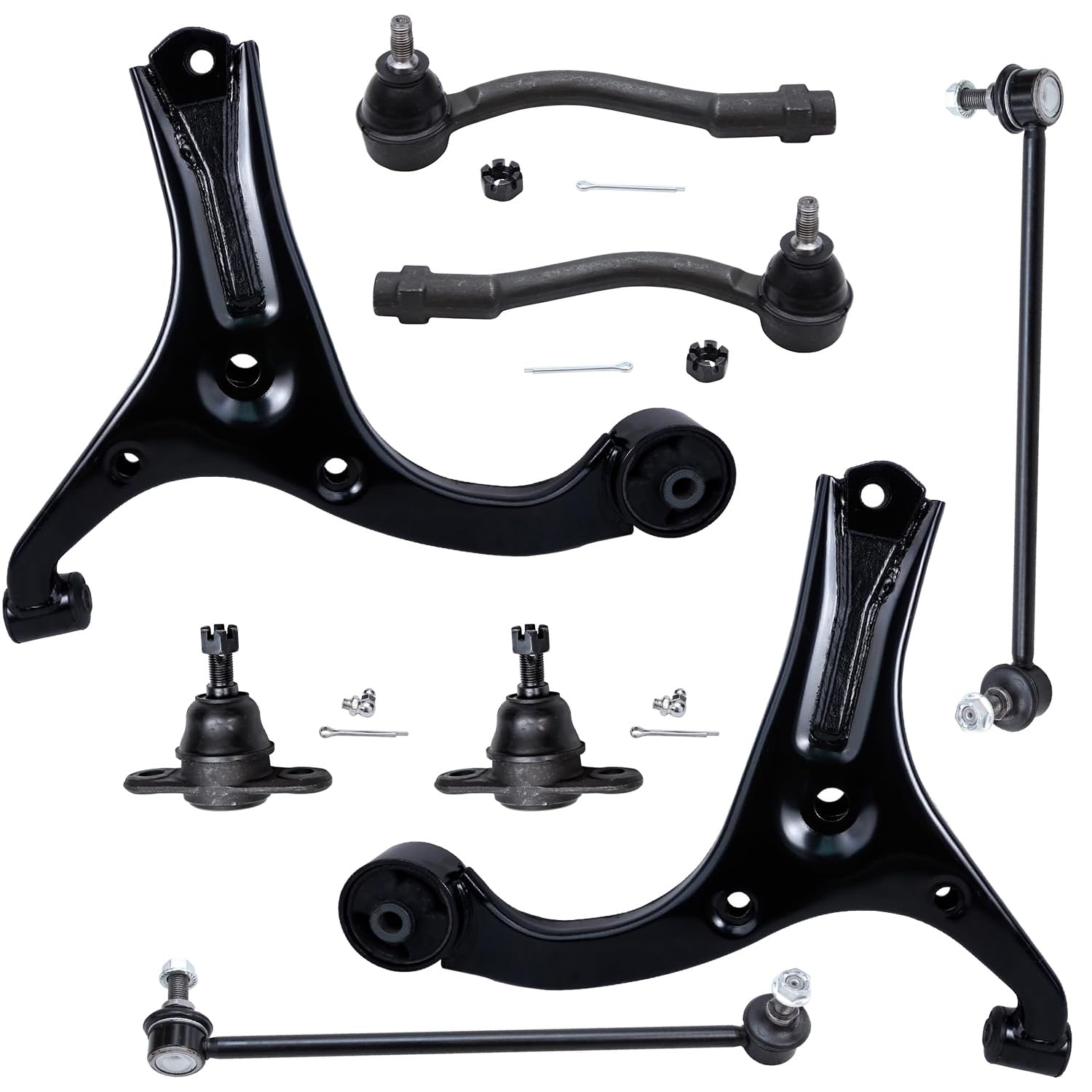 Detroit Axle - Front End Suspension Kit for 2006-2011 Kia Rio Rio5