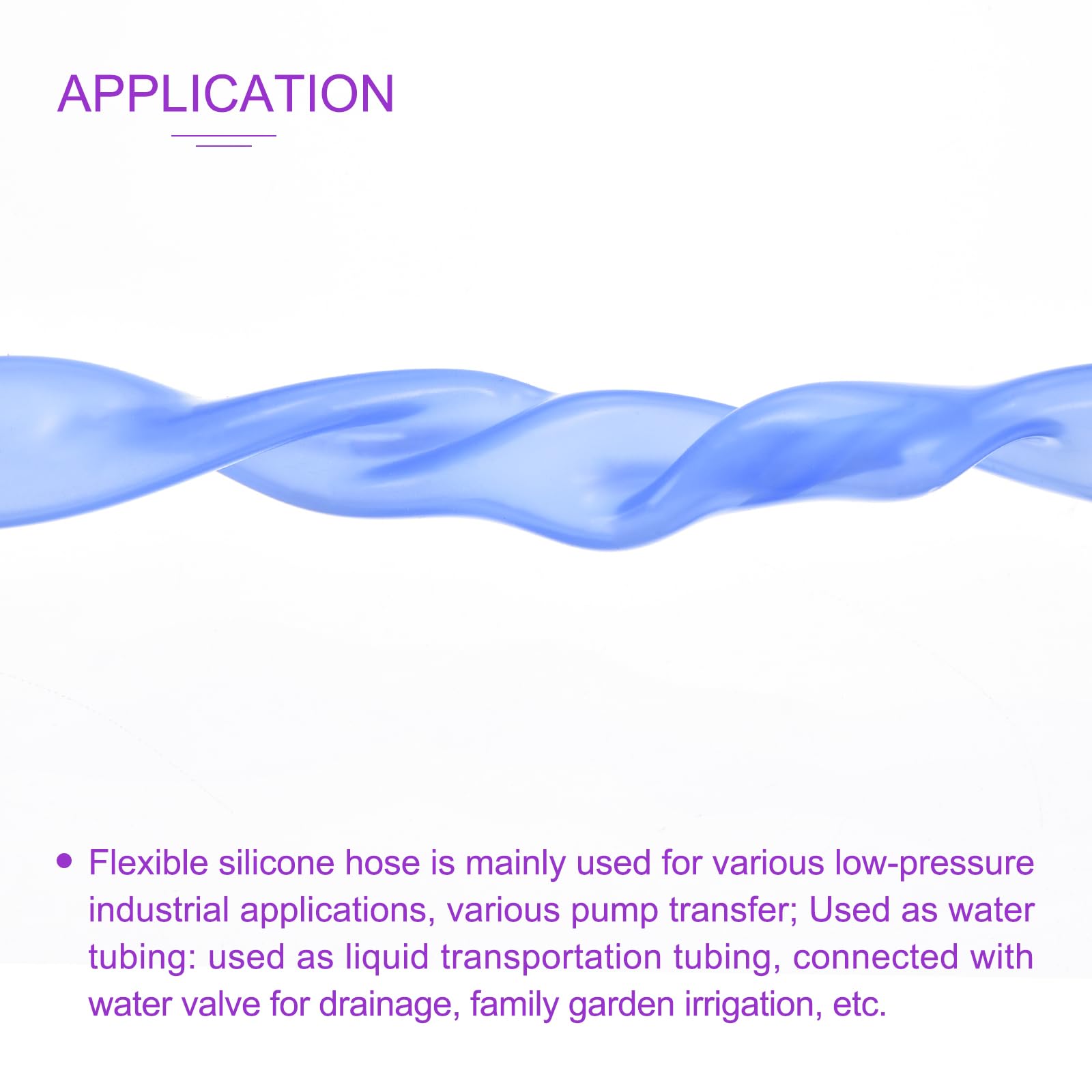 3.3ft Clear Silicone Tubing | 3/16" ID 5/16" OD Flexible Hose For Brewing, Aquariums & Pumps