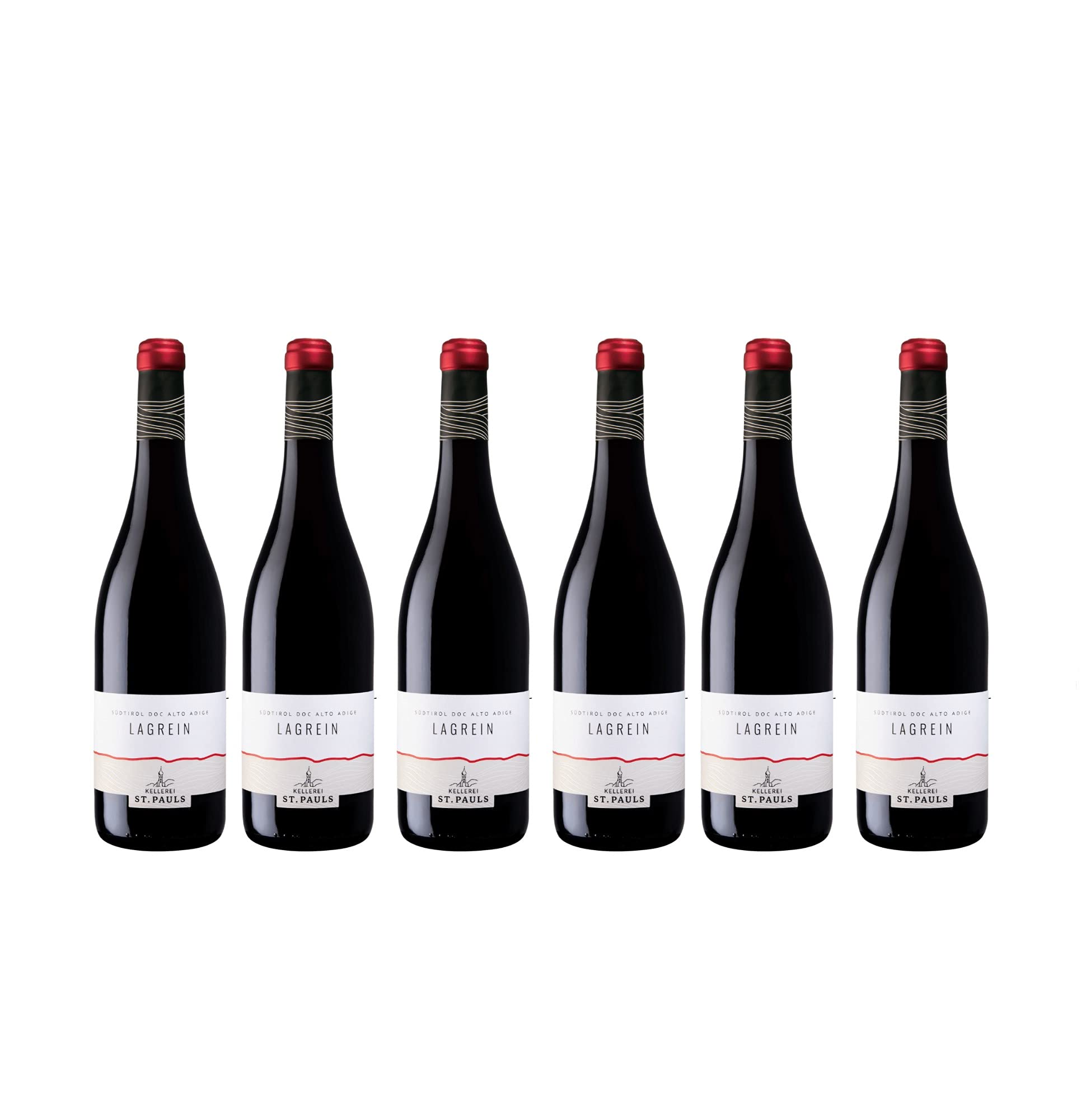St. Pauls Lagrein Alto Adige DOC Südtiroler Rotwein Wein trocken Italien (6 Flaschen)