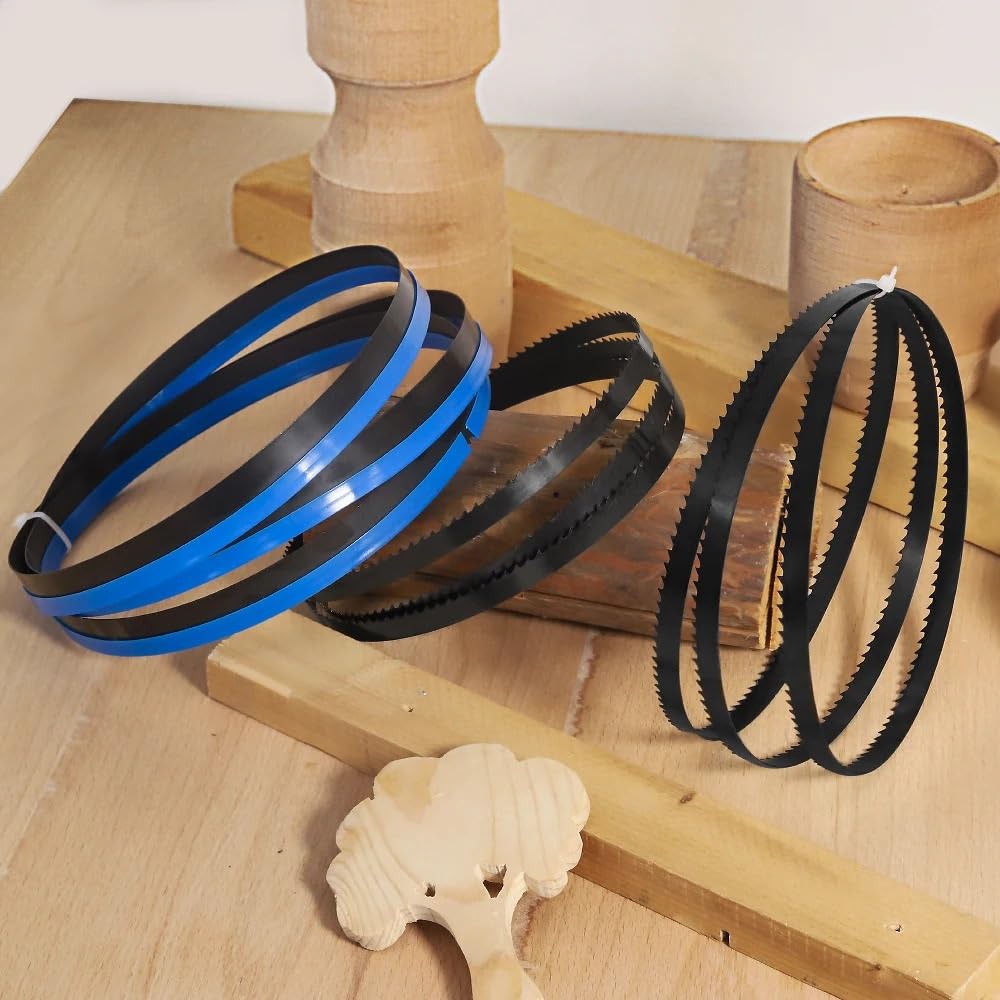 Piły taśmowe 2 sztuk brzeszczoty do pił taśmowych 1400 1425 2240 1065 1511 1575 1650 1730 1826 2320 Mm 6 10 14 24 TPI brzeszczot do piły taśmowej do obróbki drewna(1712x9.7mm - 6TPI)