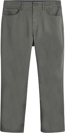 IZOD Mens Jeans - Regular Fit Comfort Stretch Knit Denim Jeans - Straight Leg Casual Pants for Men